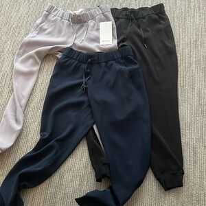 Lululemon joggers. Grey is new w tags. Size 6